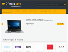 Tablet Screenshot of lojasamericanas.ofertou.com